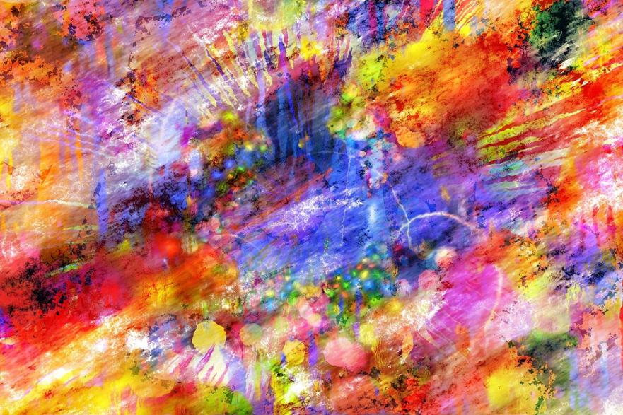 colorful, abstract, artwork
